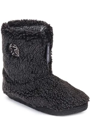BEDROOM ATHLETICS Gosling Snow Tipped Sherpa Slipper Boots - Washed - UK 7-8 (EU 41-42)