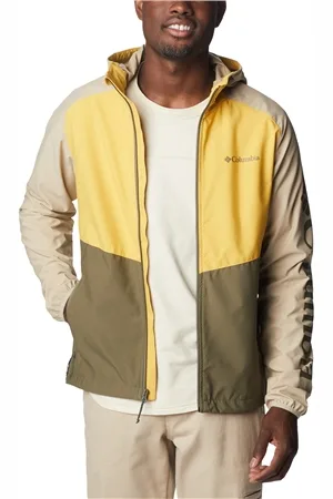 Columbia Panther Creek Jacket - Stone Green, Golden Nugget & Ancient Fossil - S