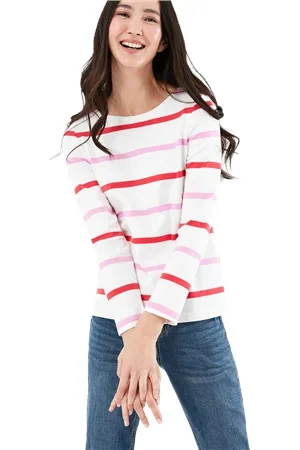 Joules Harbour T-Shirt - Stripe - UK 12