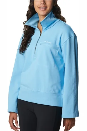 Columbia Lodge 1/4 Zip Sweatshirt - Vista , Spring - M