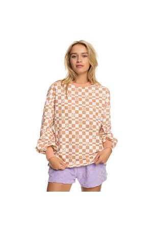 Roxy Kindred Souls Sweatshirt - Snow Sol Power - XS