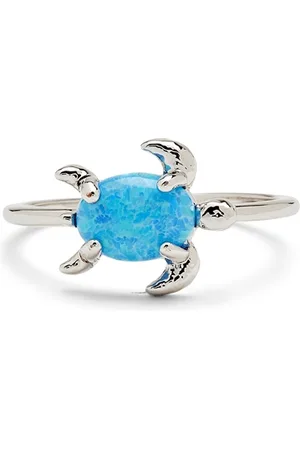 Pura Vida Opal Sea Turtle Ring - - 6 (16.4mm)