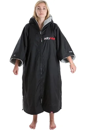 Dryrobe Advance Short Sleeved - & Grey - L