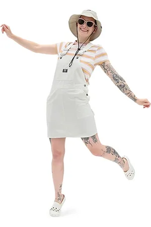 Vans Ground Work Skirtall Dress - Marshmallow - XS