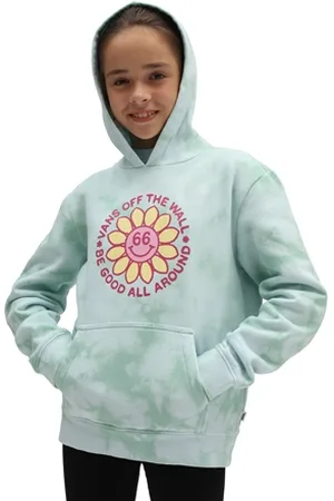 Vans Girls Good All Round Hoody - Ash Latte Wash - L