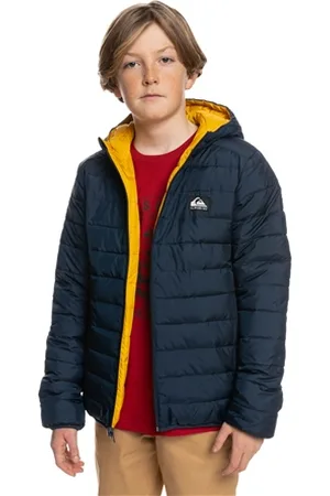 Quiksilver Boys Scaly Reversible Jacket - Navy Blazer - 10 YRS