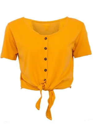 Billabong Girly Knit Top - Marigold - XS