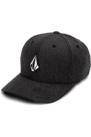 Volcom Full Stone Heather Flexfit Cap - Charcoal Heather - S/M