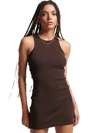 Superdry Code Logo Essential Dress - - UK 12