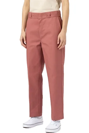 Dickies 874 Cropped Trousers - Whitered Rose - 26W
