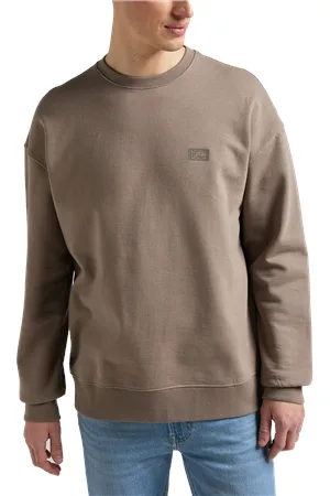 Lee Core Loose Sweatshirt - Mud Stone - XL