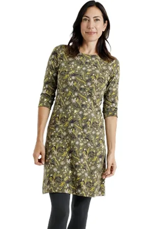 Weird Fish Starshine Dress - Ivy - UK 10