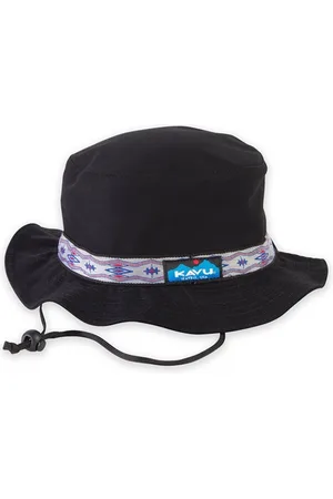 Kavu Orange Strap Bucket Hat - Jet - L