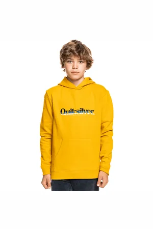 Quiksilver Boys Primary Colours Hoody - Nugget Gold - 10 YRS