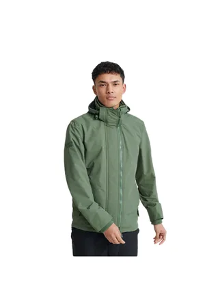 Superdry Technical Pop Zip Windcheater Jacket - - M