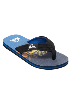 Quiksilver Boys Molokai Layback II Flip Flops - - KIDS 10 (EU 28)