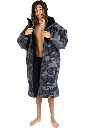 Dryrobe Advance Long Sleeved - Camo & Black - XL