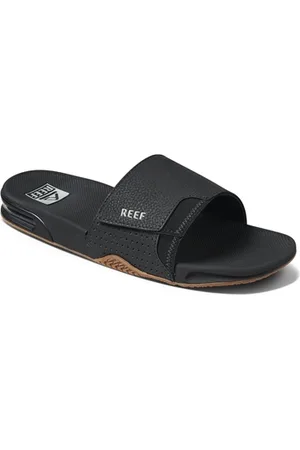 Reef Fanning Sliders - & Silver - UK 6 (EU 39)