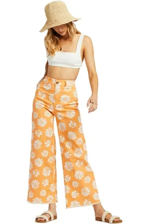 Billabong Free Fall Print Trousers - Peel - 25W