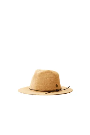 Rip Curl Spice Temple Knit Panama Hat - Sand - S