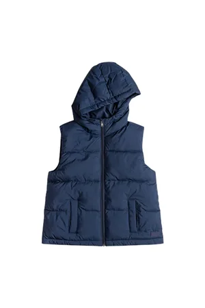 Roxy Girls Nice To Meet Ya Gilet - Mood Indigo - 12 YRS