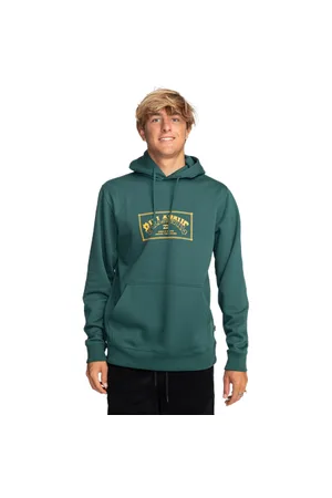Billabong Arch Print Hoody - Deep Teal - S