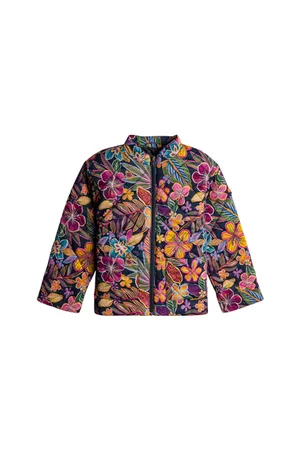 Roxy Girls My Universe Jacket - Mood Indigo True Paradise - 12 YRS
