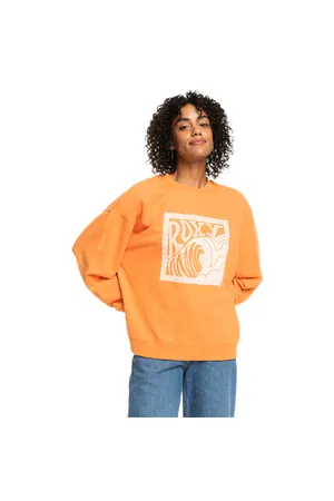 Roxy Take Your Place Sweatshirt - Tangerine - XS