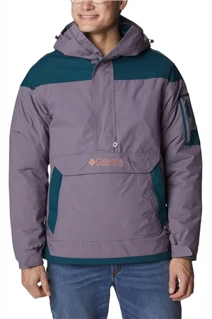 Columbia Challenger Pullover Jacket - Granite & Night Wave - S