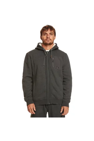Quiksilver Out There Zip Hoody - Dark Heather - S