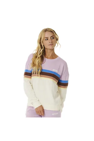 Rip Curl Surf Revival Sweatshirt - Lilac - XS