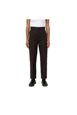Dickies Phoenix Cropped Trousers- Dark - 24W