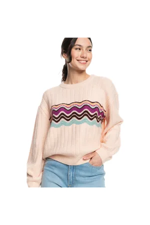 Roxy Pop Again Jumper - Pale Dogwood - XS