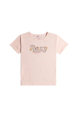 Roxy Girls Day And Night T-Shirt - English Rose - 10 YRS