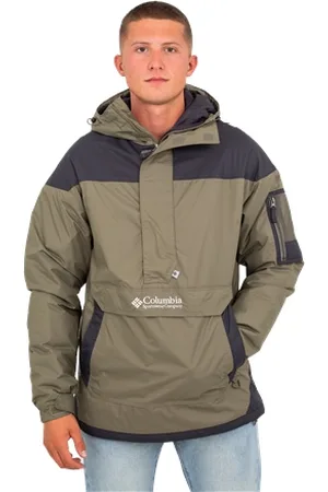 Columbia Challenger Pullover Jacket - Stone & Shark - S