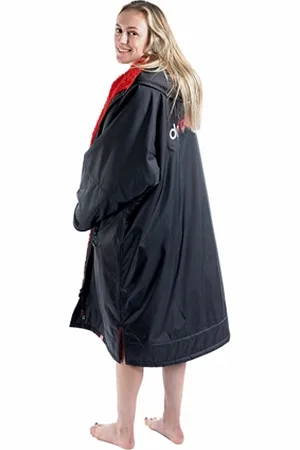 Dryrobe Advance Long Sleeved - & Red - M