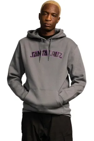 Santa Cruz Arch Strip Hoody - Iron - S