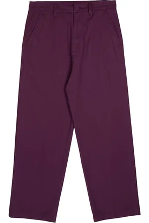 Santa Cruz Nolan Chino Trousers - Grape - UK 6