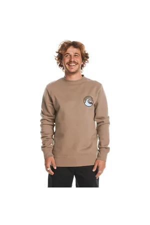 Quiksilver Screen Sweatshirt - Fossil - S