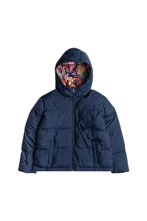 Roxy Girls Start Me Up Jacket - Mood Indigo - 8 YRS