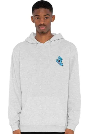 Santa Cruz Screaming Hand Chest Hoody - Athletic Heather - M