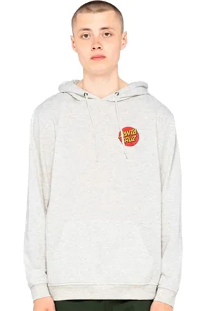 Santa Cruz Classic Dot Chest Hoody - Athletic Heather - S