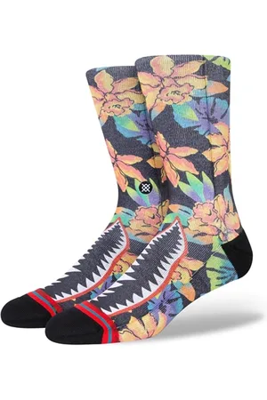 Stance Bomin Crew Socks - Teal - UK 5.5-8