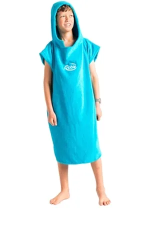 Robie Junior Original-Series Short Sleeve Changing Robe - Atoll - JNR