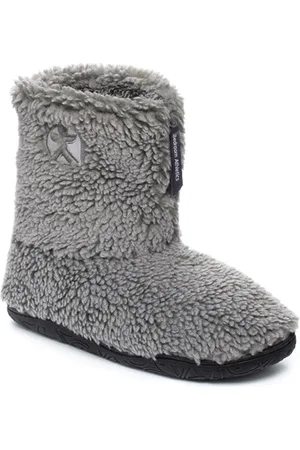 BEDROOM ATHLETICS Gosling Snow Tipped Sherpa Slipper Boots - Washed - UK 9-10 (EU 43-44)