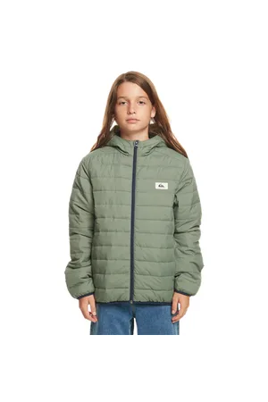 Quiksilver Boys Scaly Jacket - Laurel Wreath - 10 YRS