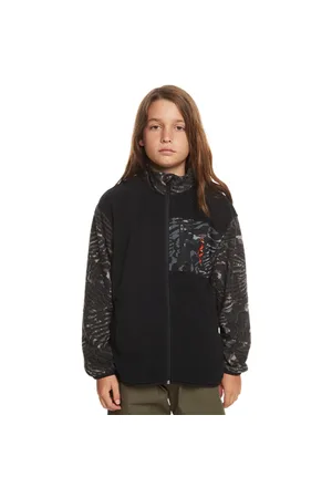Quiksilver Boys Radical Times Polar Zip Fleece Jacket - - 12 YRS
