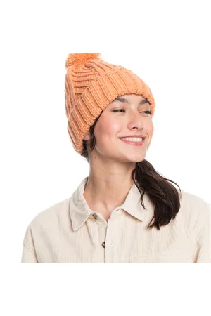 Roxy Cosy Sundown Beanie - Dusty Coral - O/S