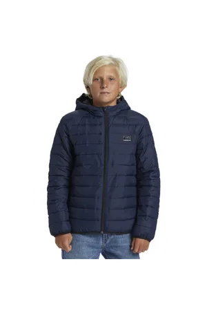 Quiksilver Boys Scaly Jacket - Navy Blazer - 12 YRS