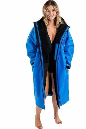 Dryrobe Advance Long Sleeved - Cobalt & Black - S